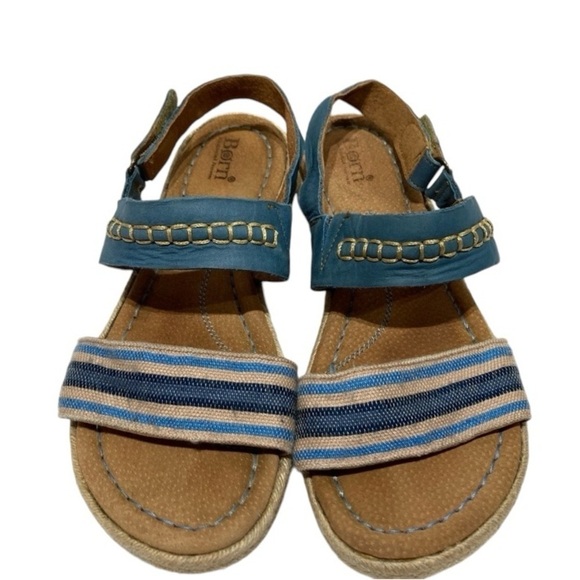 Women’s Born Leather Ankle Strap Sandals - Picture 3 of 9